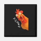 Aimant F-Caw-F Chicken Essential Classic Retro (Devant)
