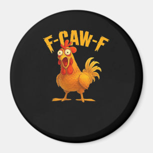 Aimant F-Caw-F-Chicken Essential Vintage Cool