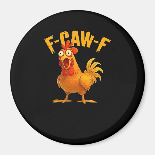Aimant F-Caw-F-Chicken Essential Vintage Cool (Devant)