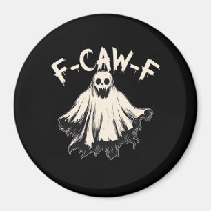 Aimant F Caw F Corbeau Style Rétro Classique