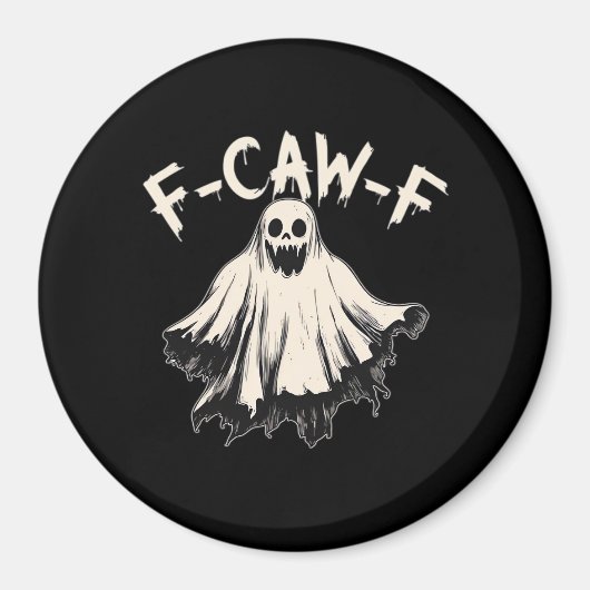 Aimant F Caw F Corbeau Style Rétro Classique (Devant)