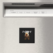 Aimant F-Caw-F Funny F-Caw-F Gear Retro Classic (In Situ (Lave-vaisselle))