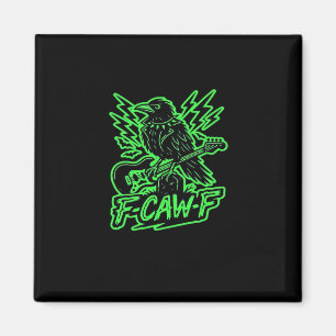 Aimant F-Caw-F Poulet Classique Minimaliste Propre