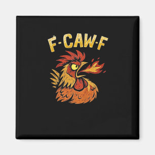 Aimant F-Caw-F-Poulet Classique Minimaliste Propre