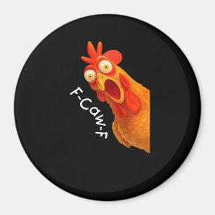Aimant F-Caw-F Poulet Essentiel Minimaliste Propre