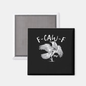 Aimant F-Caw-F Raven Vintage Graphic (Recto/Verso)