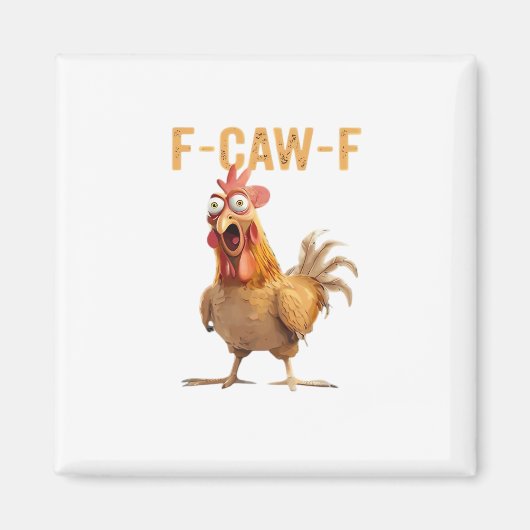 Aimant F-Caw-F Style Rétro Classique (Devant)
