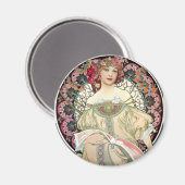 Aimant F. Champenois Imprimeur-Éditeur par Alfons Mucha (Recto/Verso)