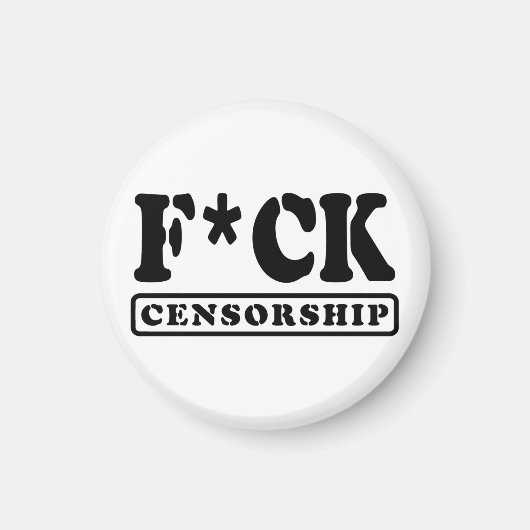 AIMANT F*CK CENSORSHIP (Devant)