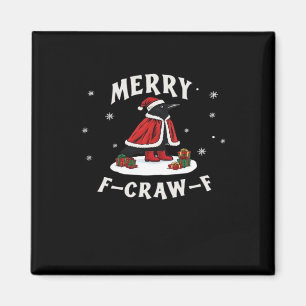 Aimant F-Craw-F Corbeau Noël F-Caw-F Corbeau Noël Cl