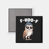 Aimant F-hoo-f Funny Bird Meme Graphic  (Recto/Verso)