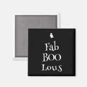Aimant Fab Boo Lous Halloween Fantôme (Recto/Verso)