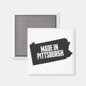 Aimant Fabriqué à Pittsburgh (Recto/Verso)