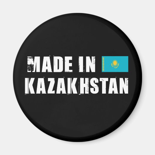 Aimant Fabriqué au Kazakhstan (Devant)