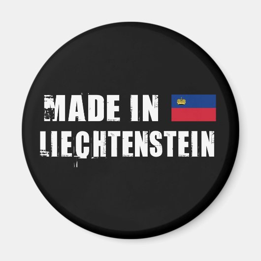 Aimant Fabriqué au Liechtenstein (Devant)
