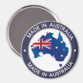 Aimant Fabriqué en Australie (Recto/Verso)