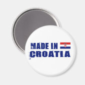 Aimant Fabriqué en Croatie (Recto/Verso)
