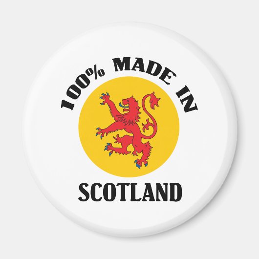 Aimant Fabriqué En Écosse (Devant)