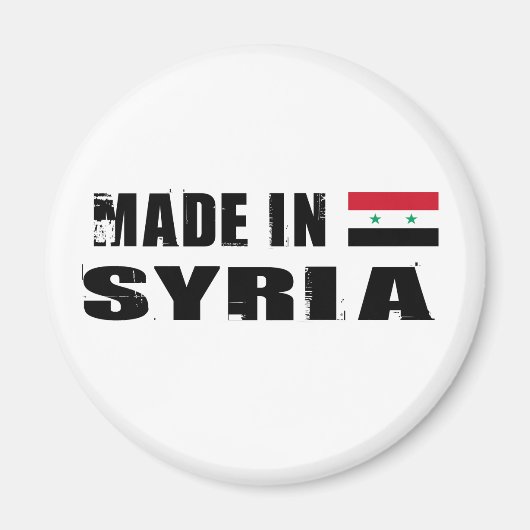 Aimant Fabriqué en Syrie (Devant)