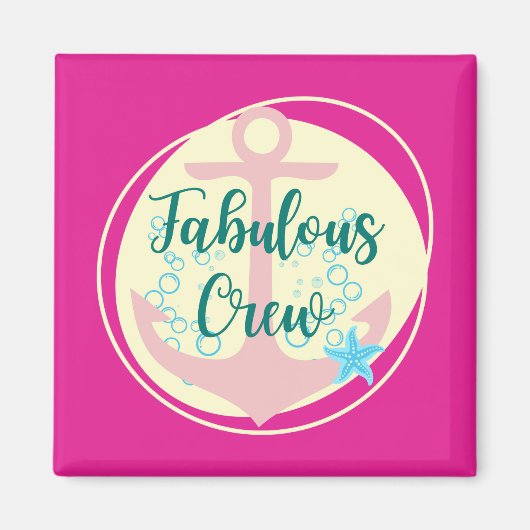 Aimant Fabulous Crew (Devant)