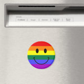 Aimant Face arc-en-ciel (In Situ (Lave-vaisselle))