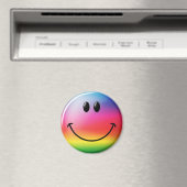 Aimant Face arc-en-ciel (In Situ (Lave-vaisselle))
