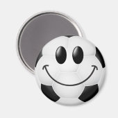 Aimant Face de balle de football (Recto/Verso)