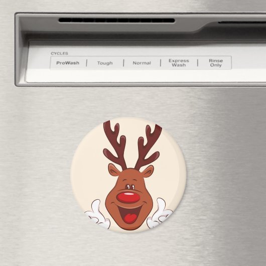 Aimant Face de Christmas (In Situ (Lave-vaisselle))