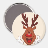 Aimant Face de Christmas (Recto/Verso)