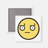 Aimant Face de désapprobation terrible (Recto/Verso)