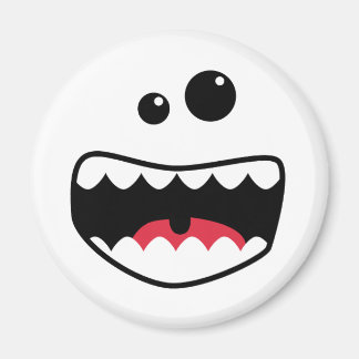Aimant Face de monstre