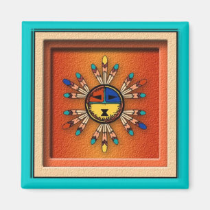 Aimant Face de soleil de Katchina