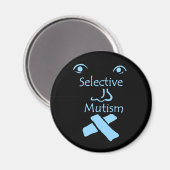 Aimant Face du mutisme sélectif (Recto/Verso)