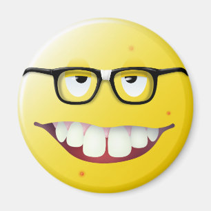 Aimant Face nerd