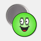 Aimant Face Silly Smiley de luxe (Recto/Verso)