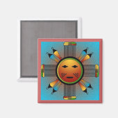 Aimant Face solaire (Recto/Verso)