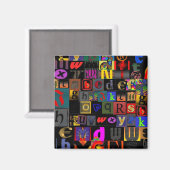 Aimant Facile comme ABC (Recto/Verso)