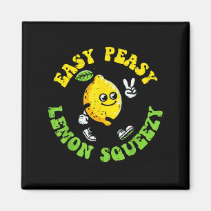 Aimant Facile Petit Citron Pressé Paix Drôle Dire Hommes