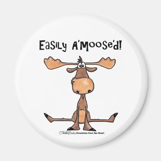 Aimant Facilement A'Moose"d (Devant)