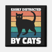 Aimant Facilement Distrait Par Chats Cute Kitten Chat Pro (Devant)