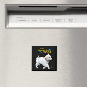 Aimant Facilement Distrait Par Chiens Amusants Gentils -  (In Situ (Lave-vaisselle))