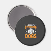 Aimant Facilement Distrait Par Les Chiens (Recto/Verso)