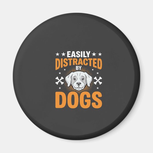 Aimant Facilement Distrait Par Les Chiens (Devant)