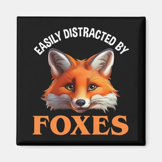 Aimant Facilement Distrait Par Les Renards (Devant)