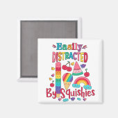 Aimant Facilement Distrait Par Les Squishies (Recto/Verso)
