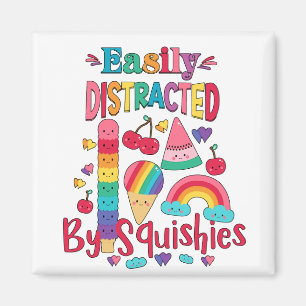 Aimant Facilement Distrait Par Les Squishies