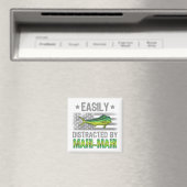 Aimant Facilement distrait par Mahi Mahi, pêcheur US Drap (In Situ (Lave-vaisselle))