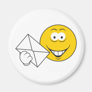Aimant Facteur de la Poste Visage