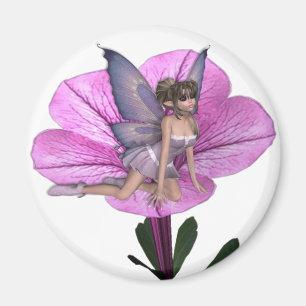 Aimant Faery 1 de fleur de KRW