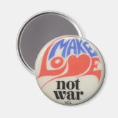 Aimant Faire de l'amour pas la guerre (Recto/Verso)